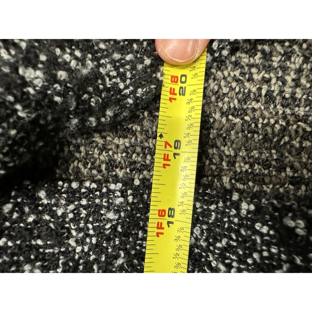 SportMax Mara Weekend Minimalist‎ Gray Tweed Wool Suit Blazer Small - Picture 9 of 9